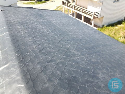 étanchéité toiture chalet gruissan epdm